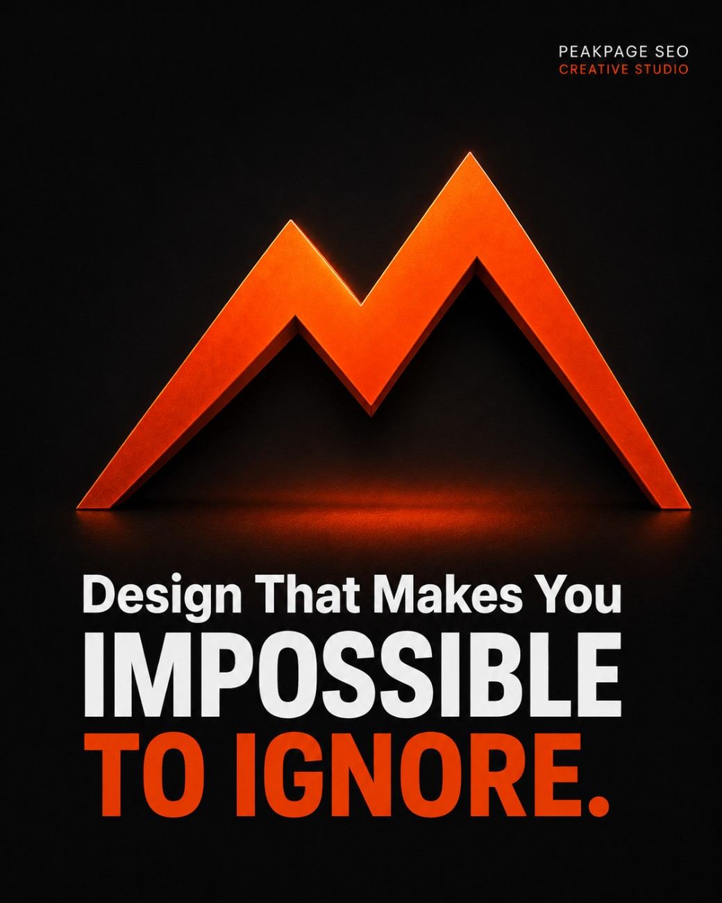 Graphic design and branding work by PeakPage SEO — Coimbatore