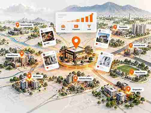 Social media marketing strategy for businesses targeting customers across Coimbatore